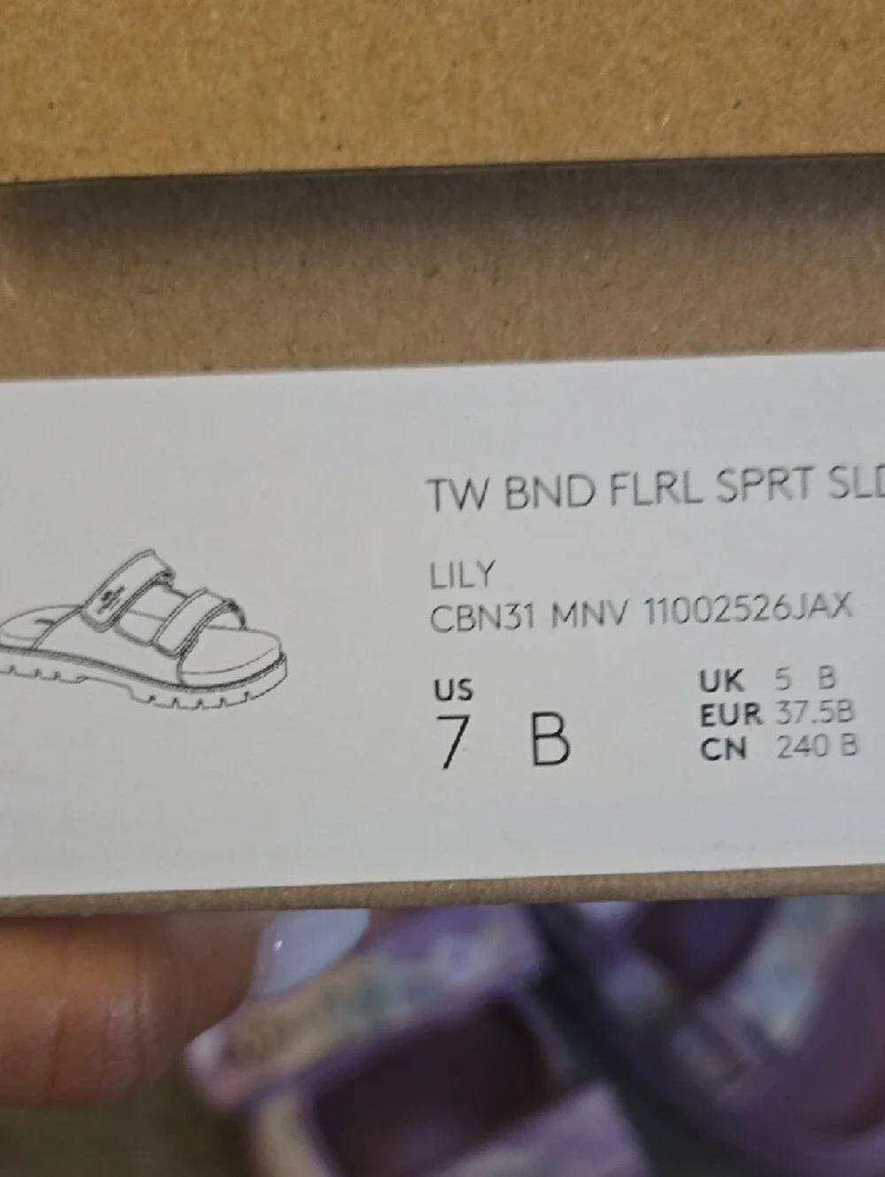 Selling Coach sandals.